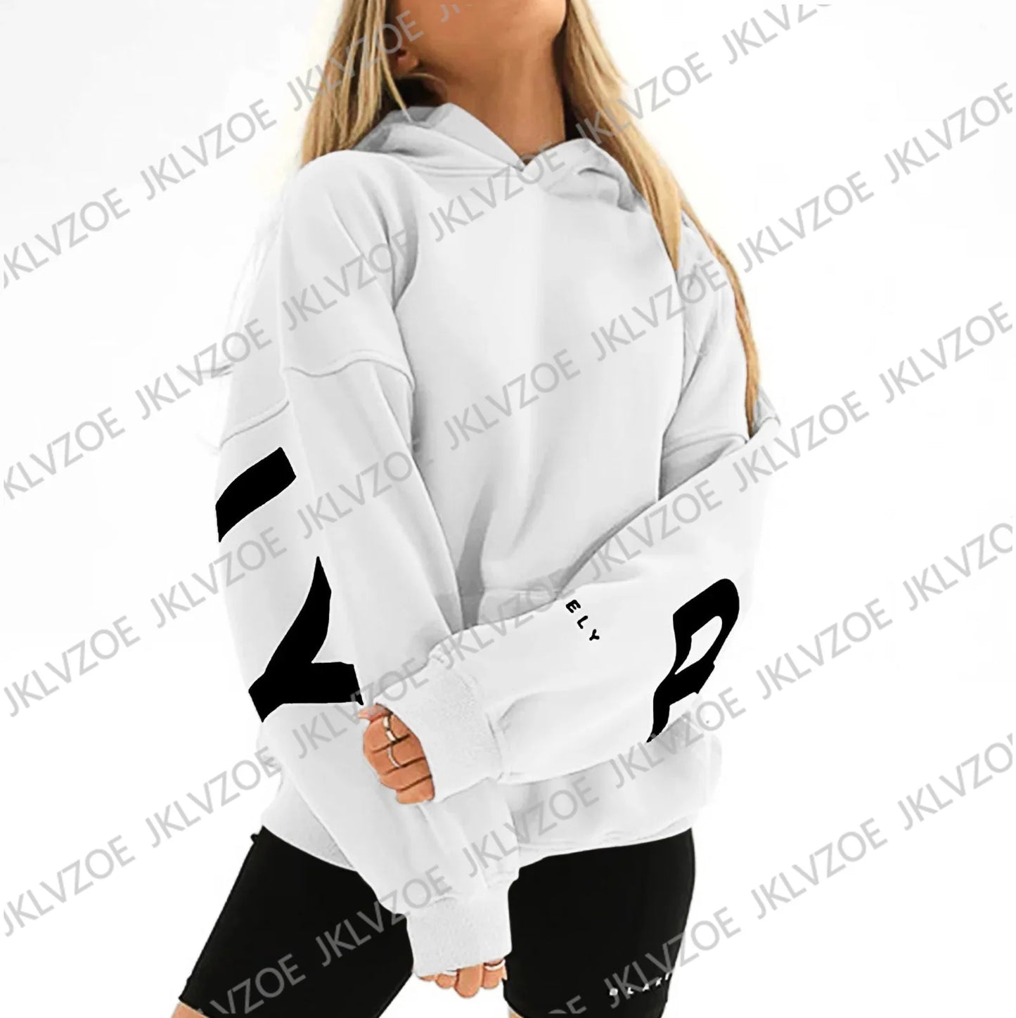 Hoodies Of Men ＆ Women Unisexy Streetwear Vintage Casual Soft Pullover Sweatshirt Printing Letters On Sleeves Y2k Couple Clothes