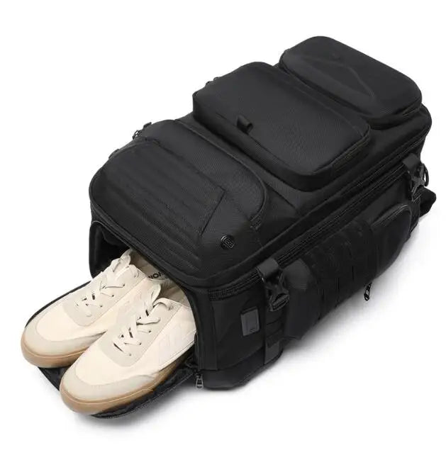 Large Capacity Waterproof Travel Backpack | Men's Outdoor Multi-Function Weekend Bag