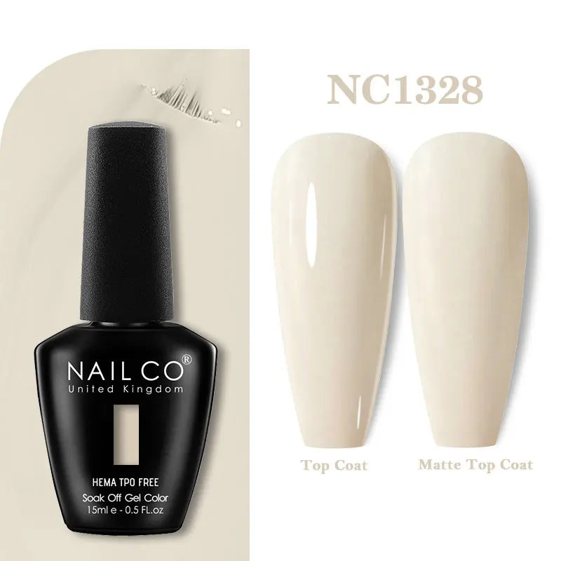 NAILCO Gel Nail Polish – HEMA-Free Soak-Off UV/LED Gel | 15ml | 333 Colors