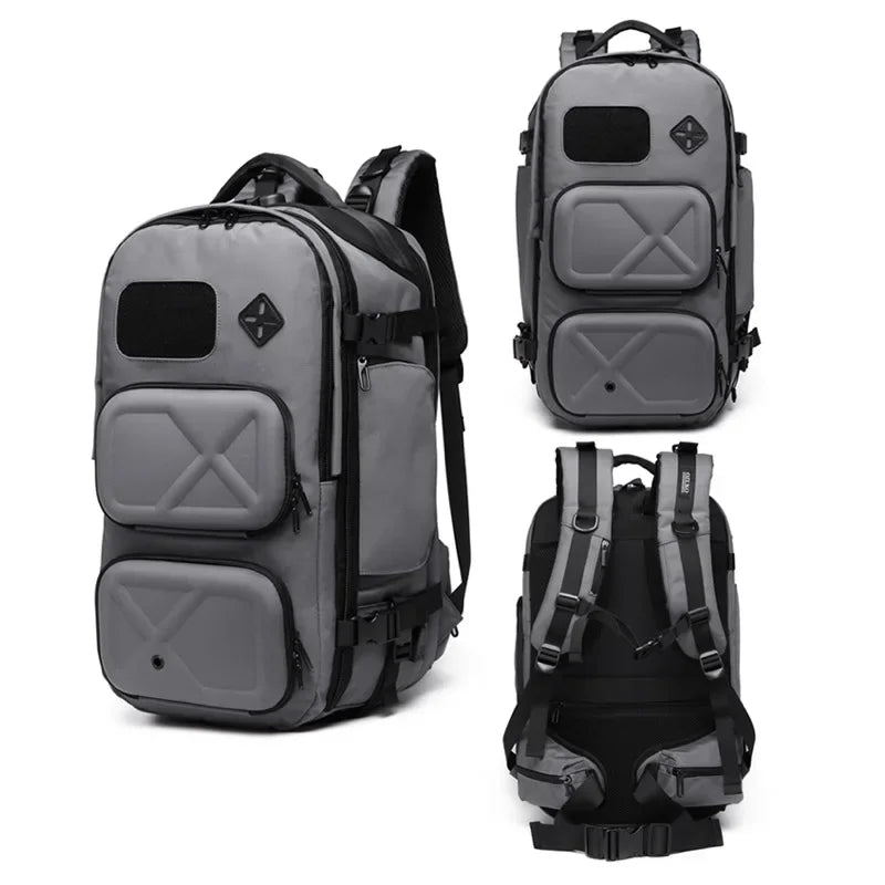 Tactical Cross Backpack | High-Capacity Men's Hiking & Sling Bag with Belt Pack Option