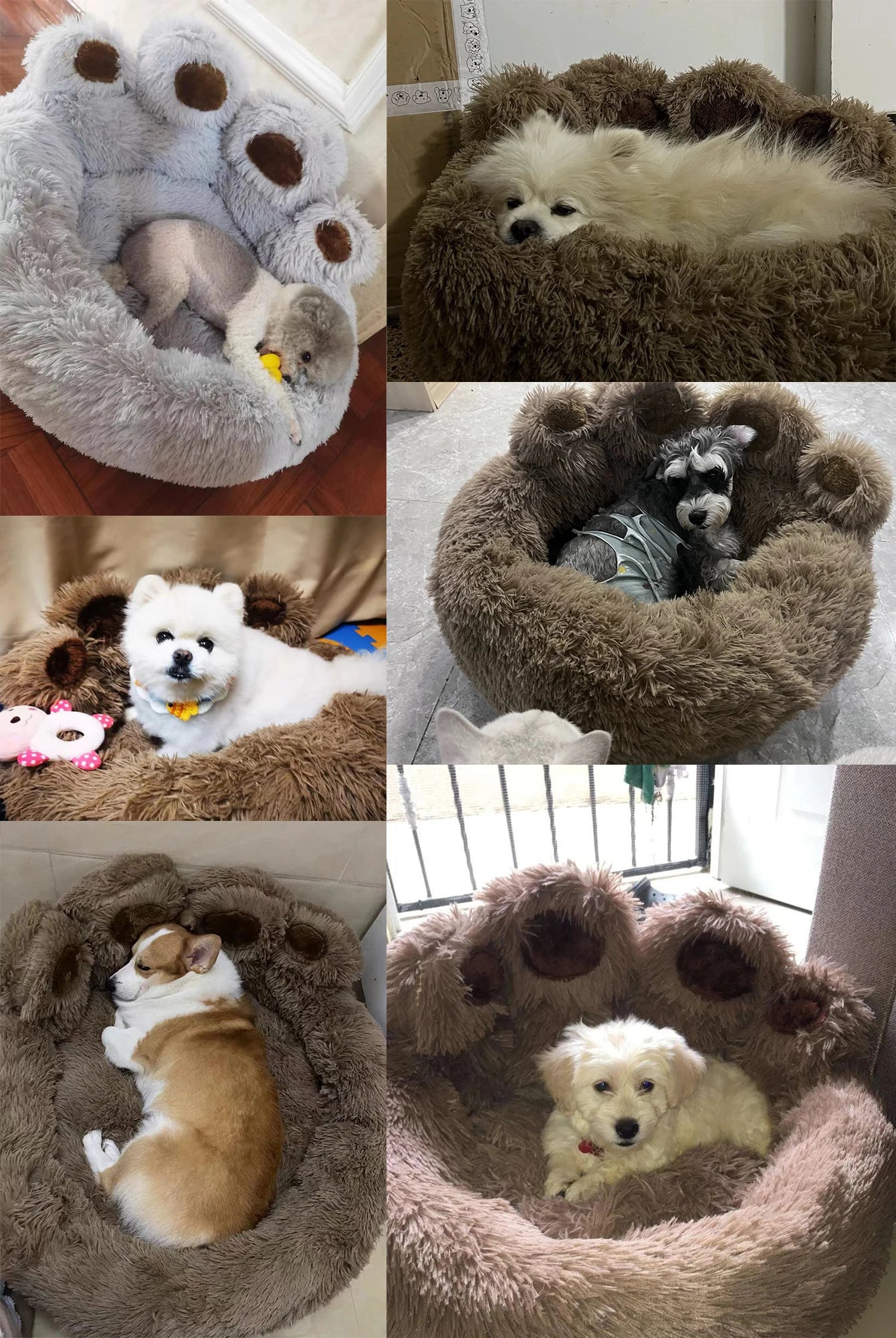 Pet Dog Sofa Beds for Small Dogs Winter Warm Accessories Large Dog Bed Mat Pets Kennel Plush Medium Basket Puppy Cats Supplies