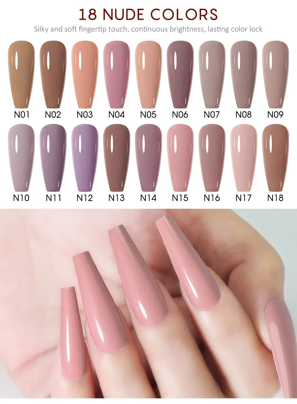 NAILCO Gel Nail Polish – HEMA-Free Soak-Off UV/LED Gel | 15ml | 333 Colors