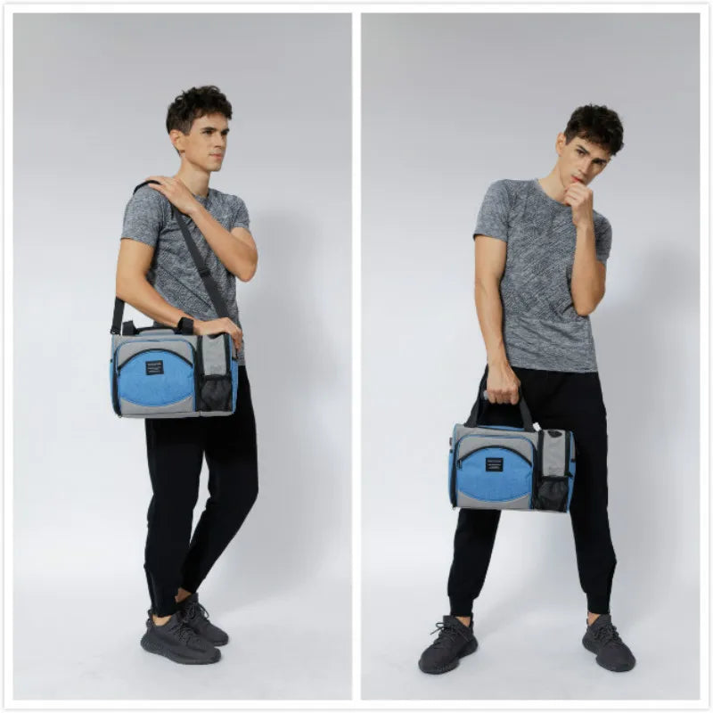 Insulated Lunch Bag — Waterproof Thermal Food Container with Adjustable Shoulder Strap