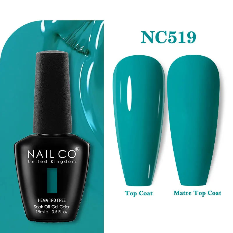 NAILCO Gel Nail Polish – HEMA-Free Soak-Off UV/LED Gel | 15ml | 333 Colors