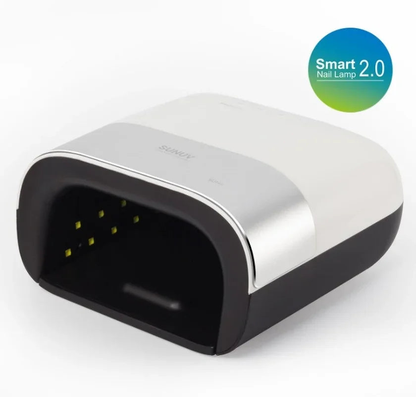 SUNUV SUN3 Nail Dryer Smart 2.0 48W UV LED Lamp Nail with Smart Timer Memory Invisible Digital Timer Display Nail Drying Machine