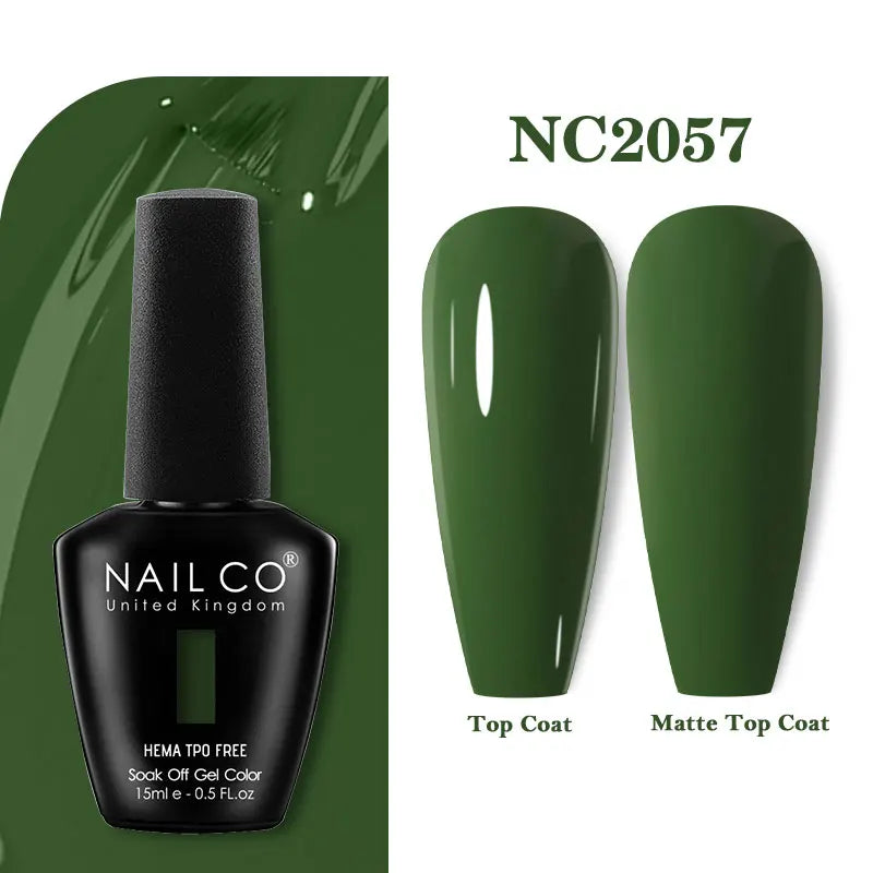NAILCO Gel Nail Polish – HEMA-Free Soak-Off UV/LED Gel | 15ml | 333 Colors
