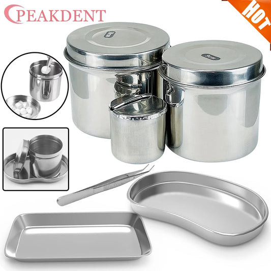 Stainless Steel Sterilization Tray, Kidney Bowl & Tweezers – Medical, Dental, Tattoo & Beauty Tools | PEAKDENT