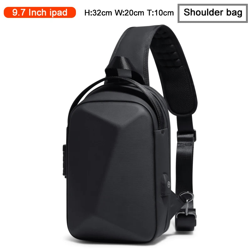 Fenruien Business Laptop Backpack — TSA Lock, USB Charging & Waterproof Travel Bag