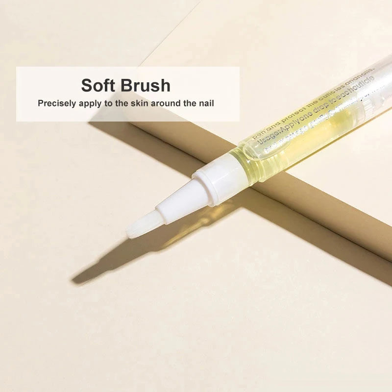 1pcs Cuticle Oil Pen Nail Nutrition Oil Pen Nail Treatment Cuticle Revitalizer Oil Prevent Agnail Nail Polish Nourish Skin Care