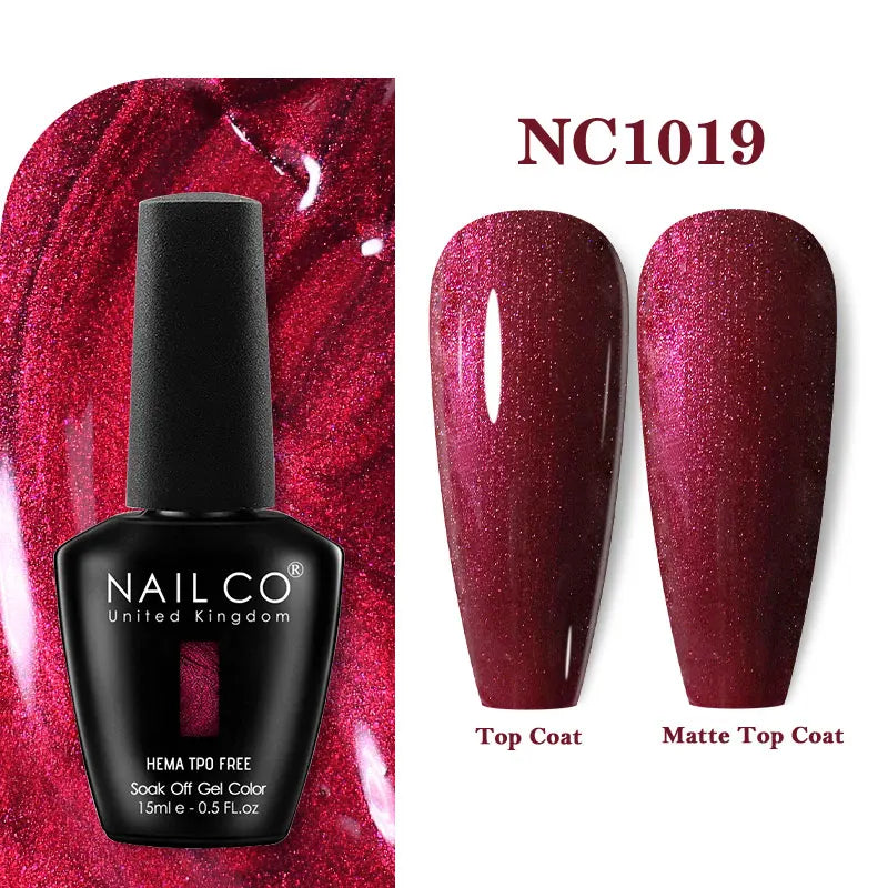 NAILCO Gel Nail Polish – HEMA-Free Soak-Off UV/LED Gel | 15ml | 333 Colors