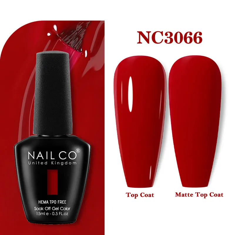 NAILCO Gel Nail Polish – HEMA-Free Soak-Off UV/LED Gel | 15ml | 333 Colors