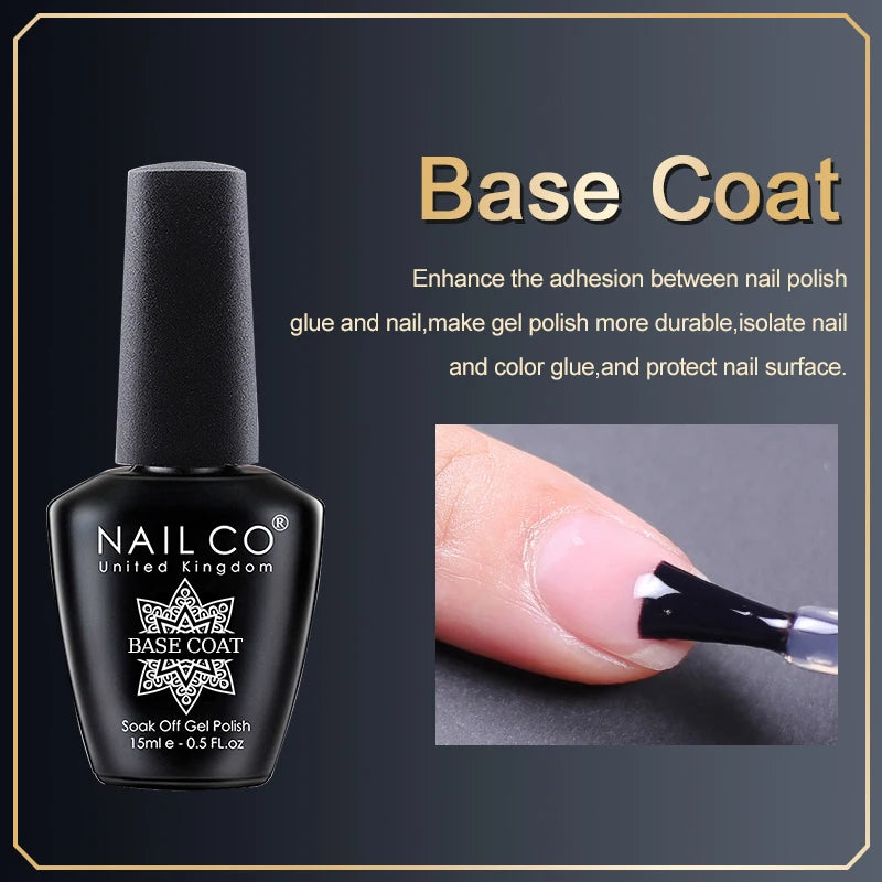NAILCO Gel Nail Polish – HEMA-Free Soak-Off UV/LED Gel | 15ml | 333 Colors