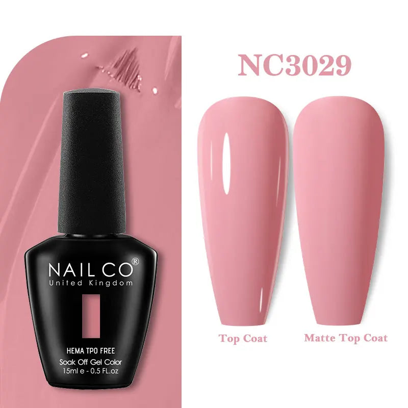NAILCO Gel Nail Polish – HEMA-Free Soak-Off UV/LED Gel | 15ml | 333 Colors