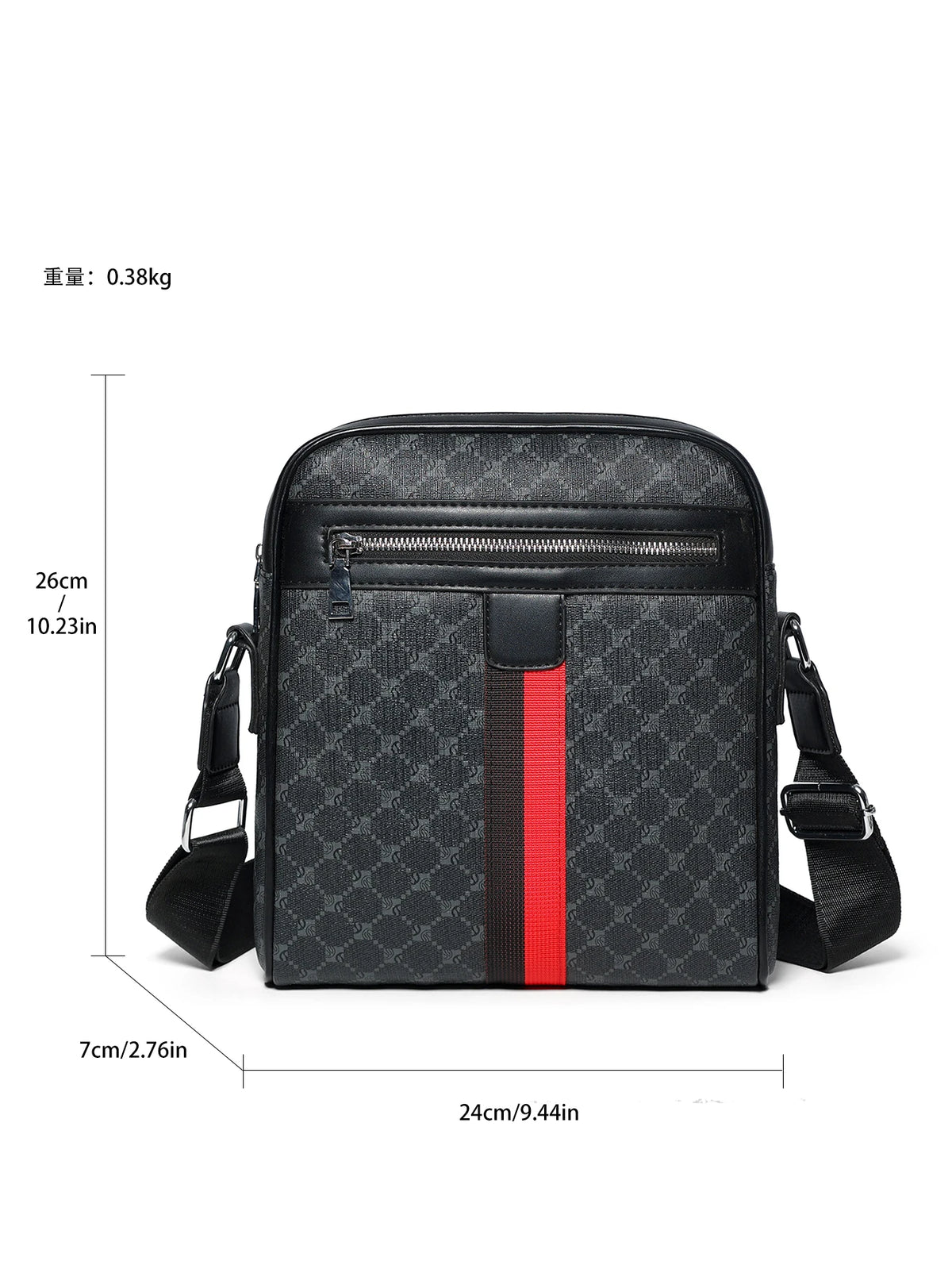 Designer Large Crossbody Bag for Men Bags Leather Casual Man Messenger Bag Male Luxury Sling Bag Fashion Business Shoulder Bag