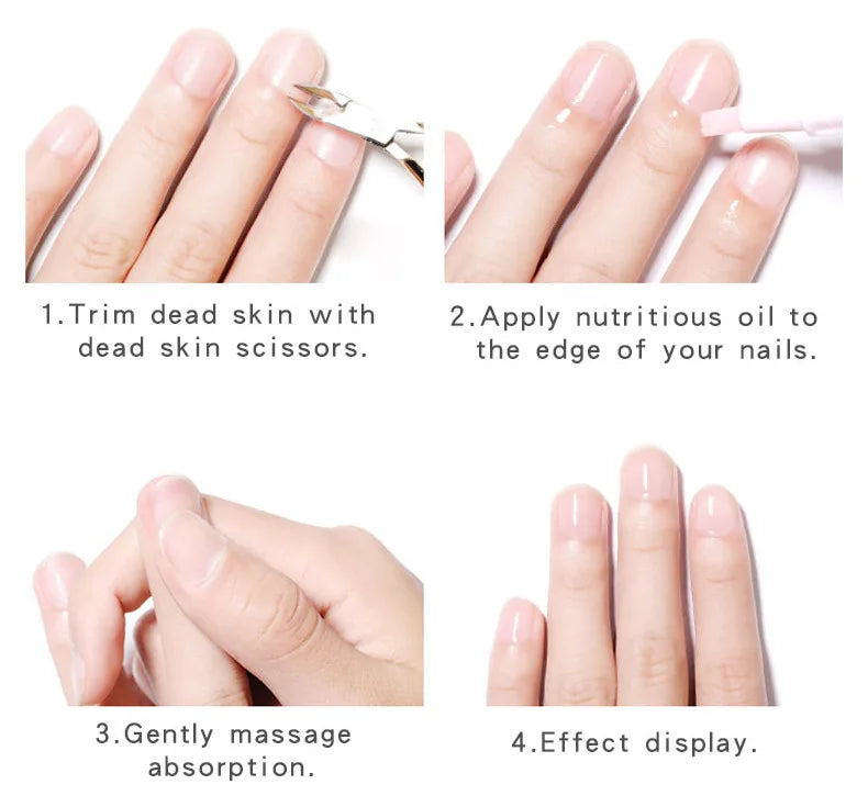 30/15PCS Cuticle Oil Pen Nail Revitalizer Nutrition Oil 15 Smells Nail Treatment Soften Nourish Manicure Nail Care Product Set