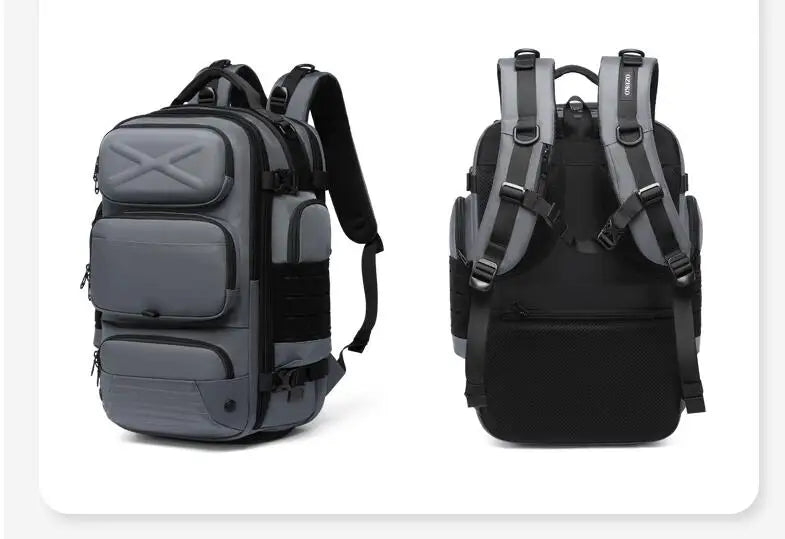 Large Capacity Waterproof Travel Backpack | Men's Outdoor Multi-Function Weekend Bag