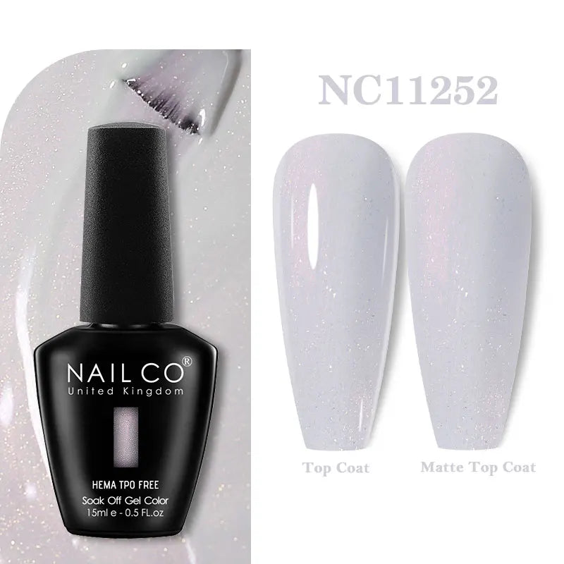 NAILCO Gel Nail Polish – HEMA-Free Soak-Off UV/LED Gel | 15ml | 333 Colors