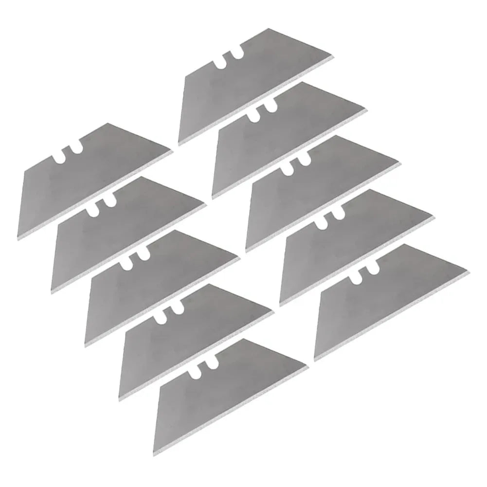 20-Pack Trapezoidal Replacement Blades – Stainless Steel Box Cutter Blades for DIY, Art, Craft & Woodworking