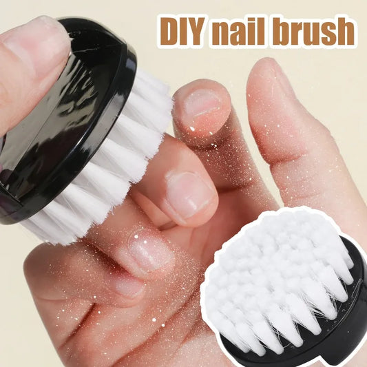Professional Nail Dust Brush Set | DIY Nail Art Cleaning Brush | Nail Care Tools