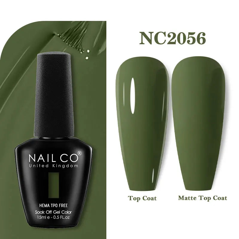 NAILCO Gel Nail Polish – HEMA-Free Soak-Off UV/LED Gel | 15ml | 333 Colors