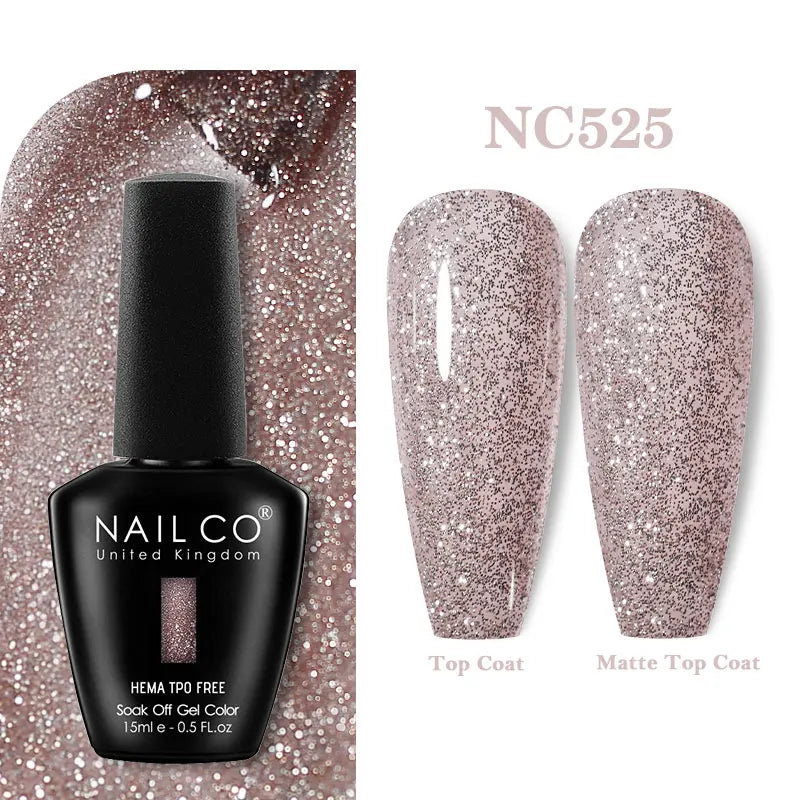 NAILCO Gel Nail Polish – HEMA-Free Soak-Off UV/LED Gel | 15ml | 333 Colors