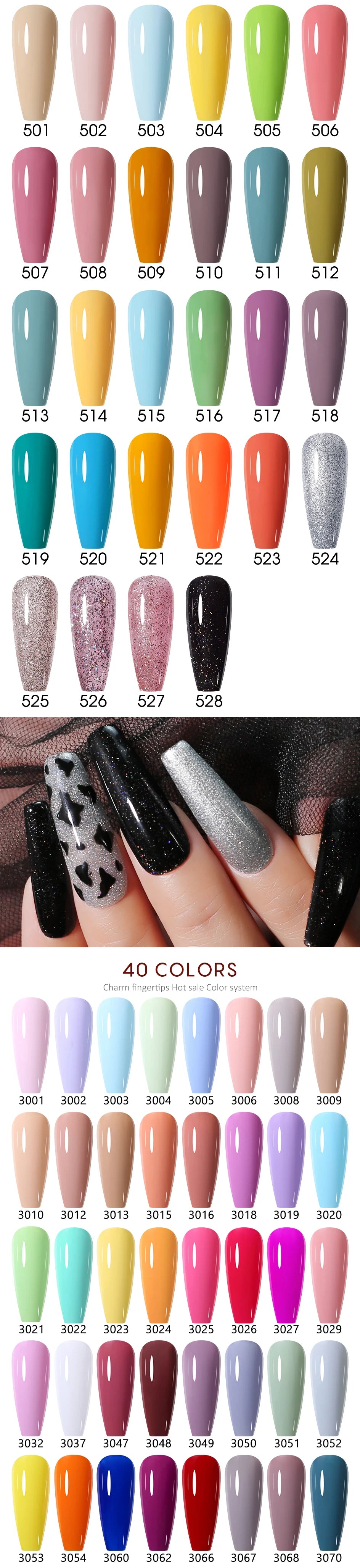 NAILCO Gel Nail Polish 15ml | 333 Colors UV/LED Soak-Off Semi-Permanent Gel Varnish | Long-Lasting Natural Resin Formula