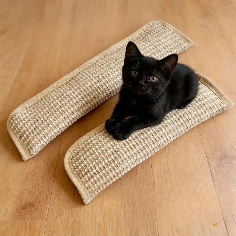 Multifunctional Cat Scratcher Board | Wear-Resistant & Dust-Free | Teething Toy & Furniture Protector | Kitten Training Gift