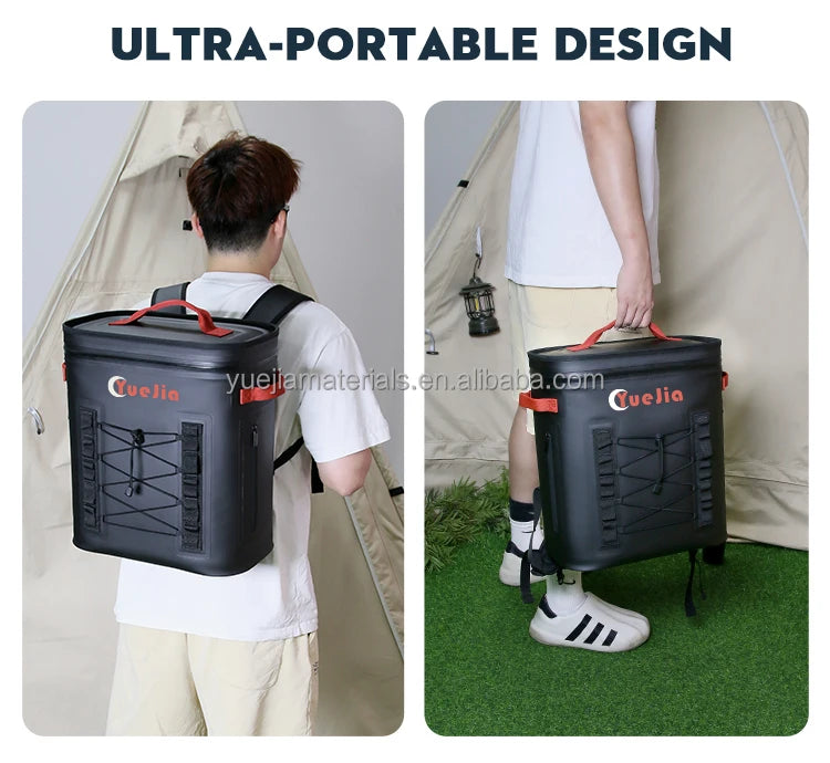 Use Insulated Lunch Food Can Cooler Backpack Ice Cooler Box Portable Soft Coolers Waterproof Insulated Box