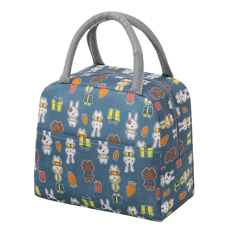 Insulated lunch bag For Women Kids Cooler Bag Thermal bag Portable Lunch Box Ice Pack Tote Food Picnic Bags Lunch Bags for Work