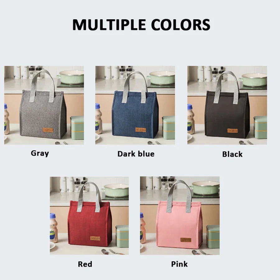 Lunch Bag for Women & Men Adult Insulated Lunch Box, Small Leakproof Cooler Food Lunch Containers Reusable High Capacity