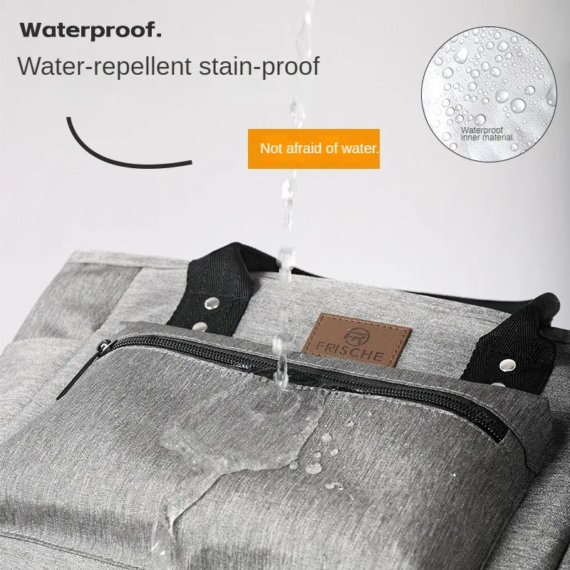Portable Insulated Lunch Box Bag – Waterproof Picnic & Office Tote with Ice Pack Pocket